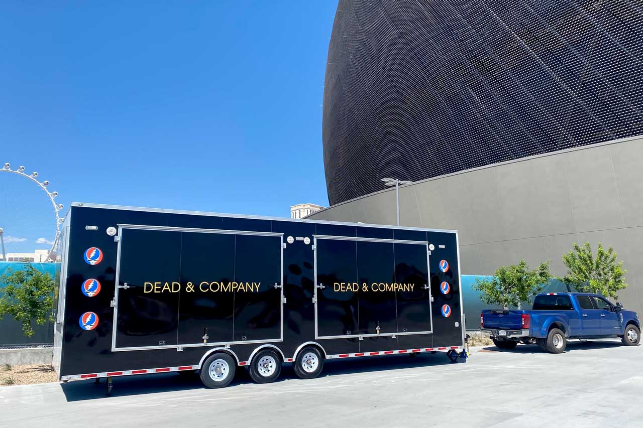 Trailer Wrapped for Dead & Company - DEAD FOREVER Live at the Sphere Las Vegas