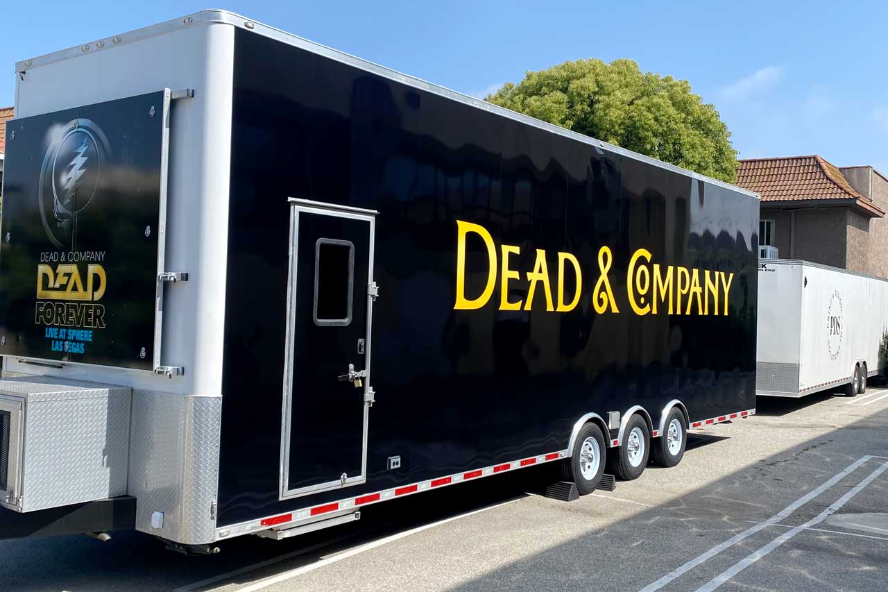 Trailer Wrapped for Dead & Company - DEAD FOREVER Live at the Sphere Las Vegas