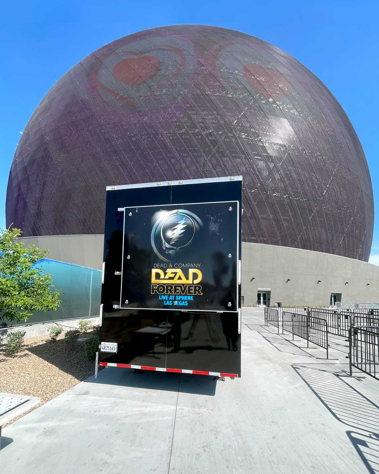 Trailer Wrapped for Dead & Company - DEAD FOREVER Live at the Sphere Las Vegas